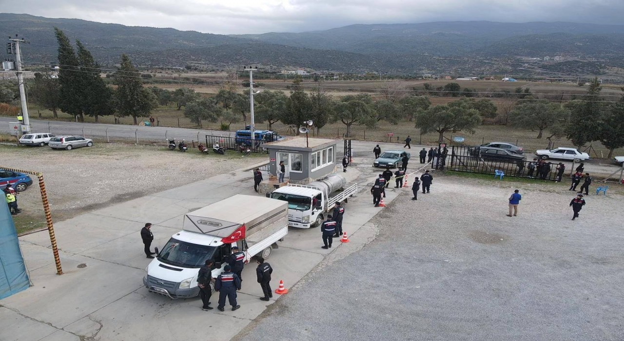 Çinedeki Boğa Güreşinde Jandarmadan tedbir