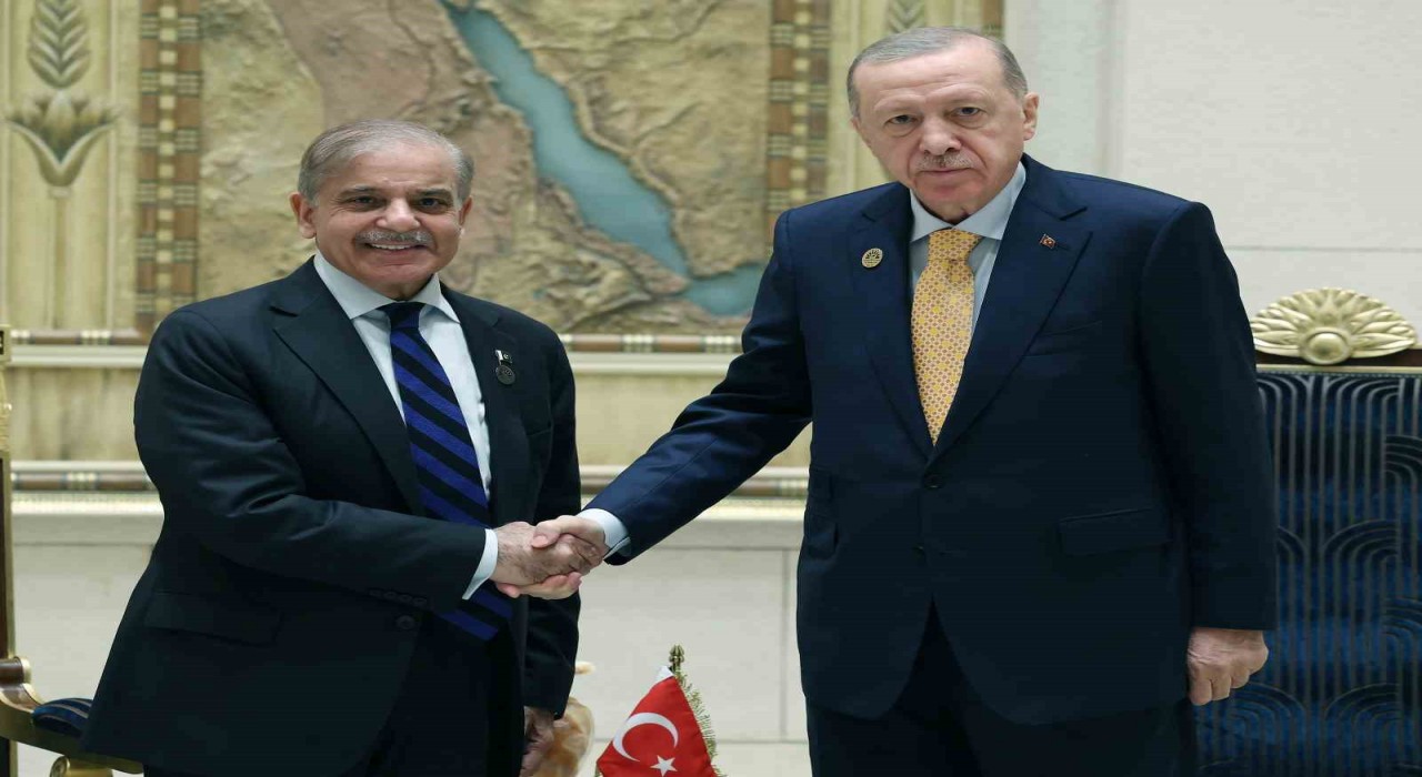 Cumhurbaşkanı Erdoğan, Pakistan Başbakanı Şerif ile görüştü