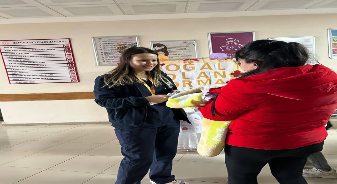 Diyadinde kadınlara normal doğum bilgilendirmesi
