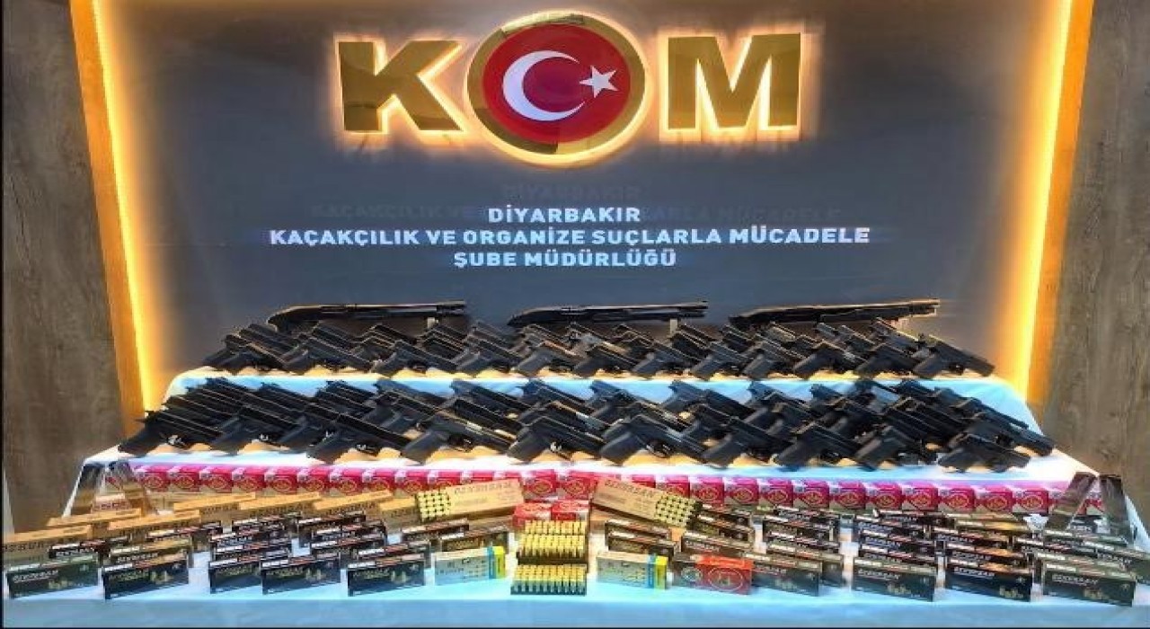 Diyarbakırda kasım ayında kaçakçılık operasyonlarında 5 şüpheli tutuklandı