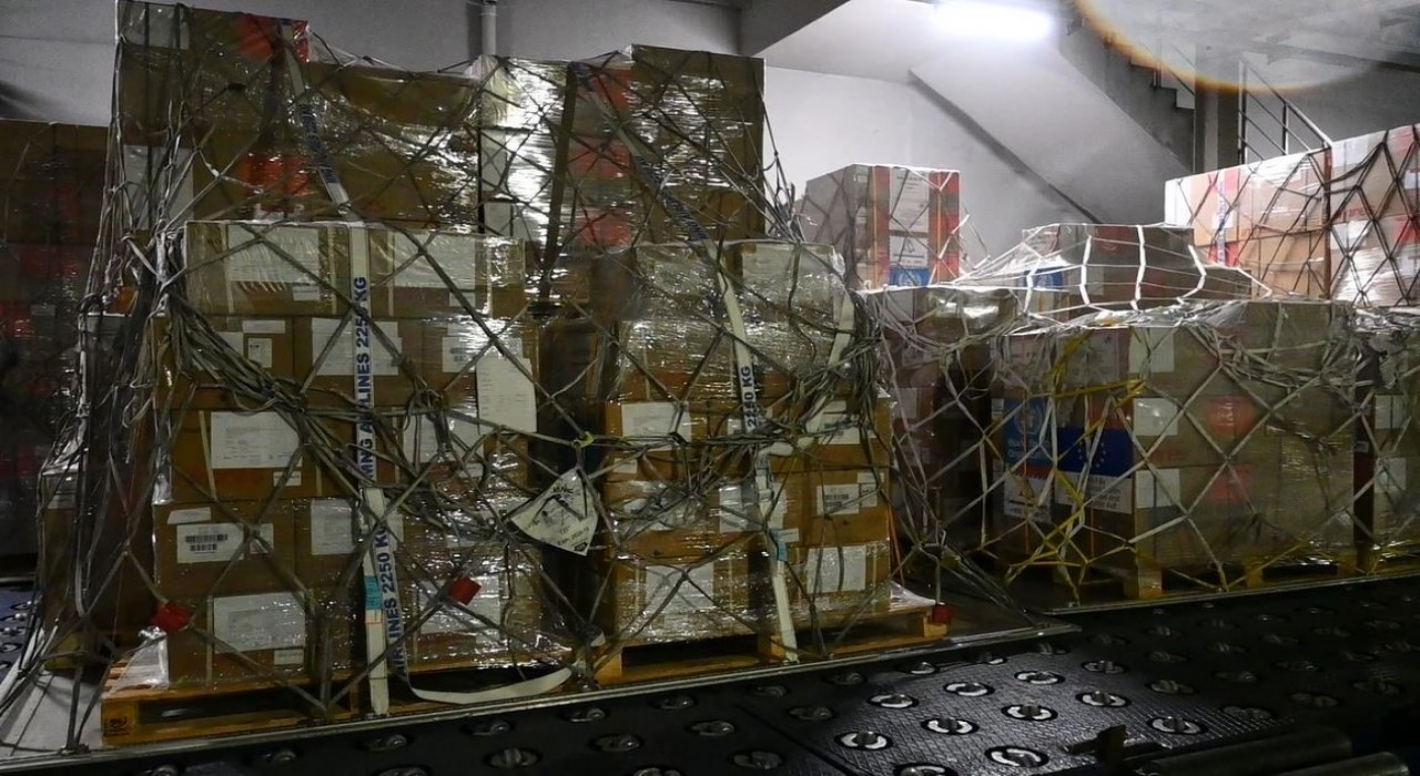 DSÖ tarafından 50 ton tıbbi malzeme İstanbul üzerinden Suriyeye gönderilecek