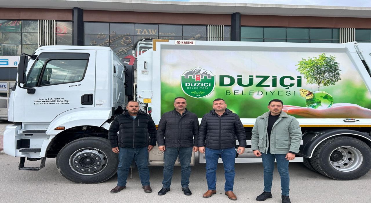 Düziçi Belediyesi’ne Yeni Çöp Araçları Tahsis Edildi