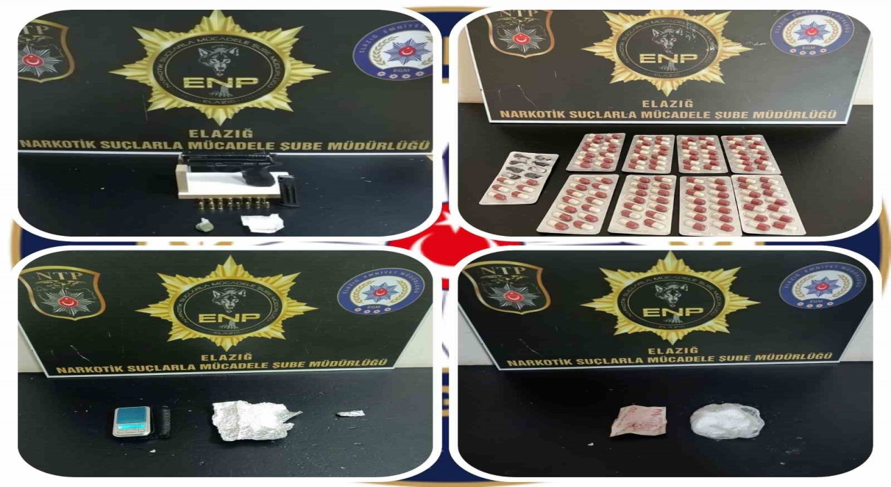Elazığda sokak satıcılarına operasyon: 4 tutuklama