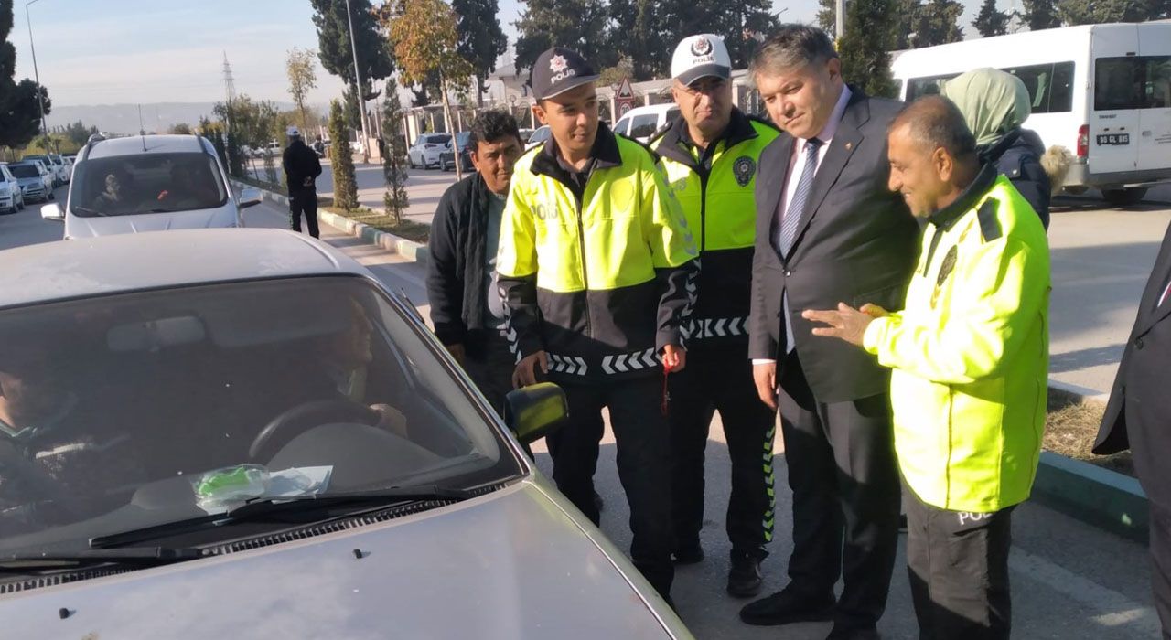 Engelli Vatandaşlar Trafik Denetimi Yaptı