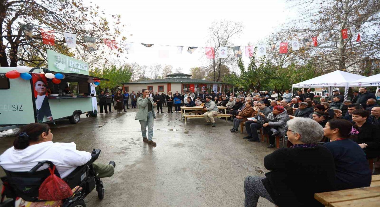 Engelsiz Kafe Selçukun hizmetinde