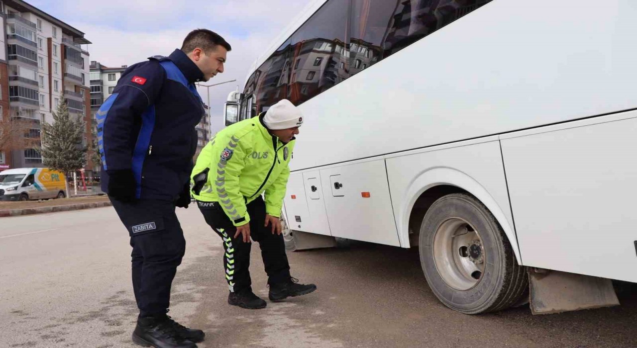 Ereğlide okul servislerine sıkı denetim