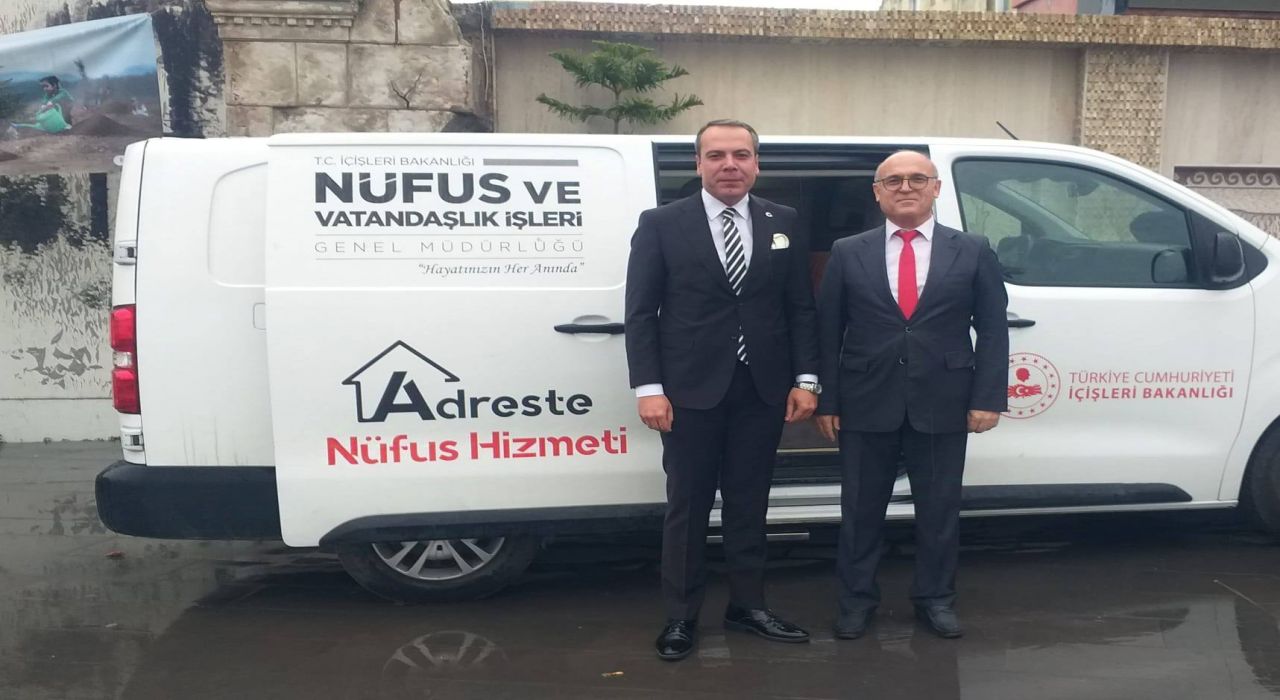Erzin'de Nüfus Hizmeti Vatandaşların Ayağına Geldi