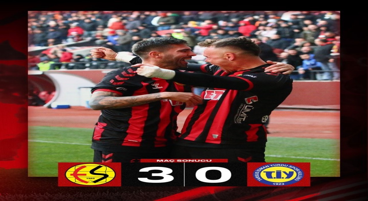 Eskişehirspor, Tarsus İdman Yurdunu 3-0 mağlup etti