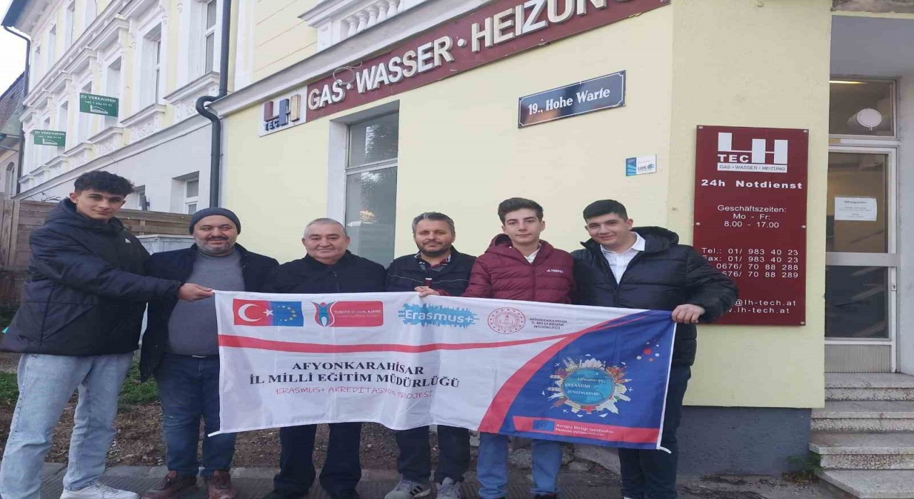 Gazi MTAL öğrencileri staj için Viyanaya gitti