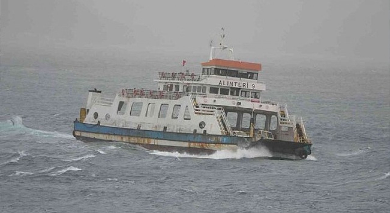 GESTAŞ ve Marmara RoRodan olumsuz hava şartları nedeniyle sefer iptalleri