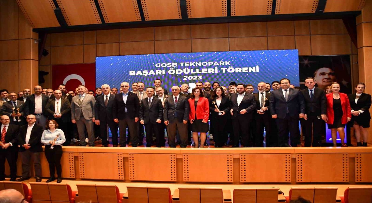 GOSB Teknopark Başarı Ödülleri sahiplerini buldu