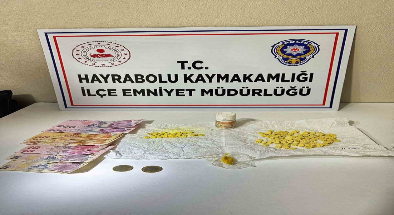 Hayraboluda uyuşturucu operasyonu : 2 tutuklama