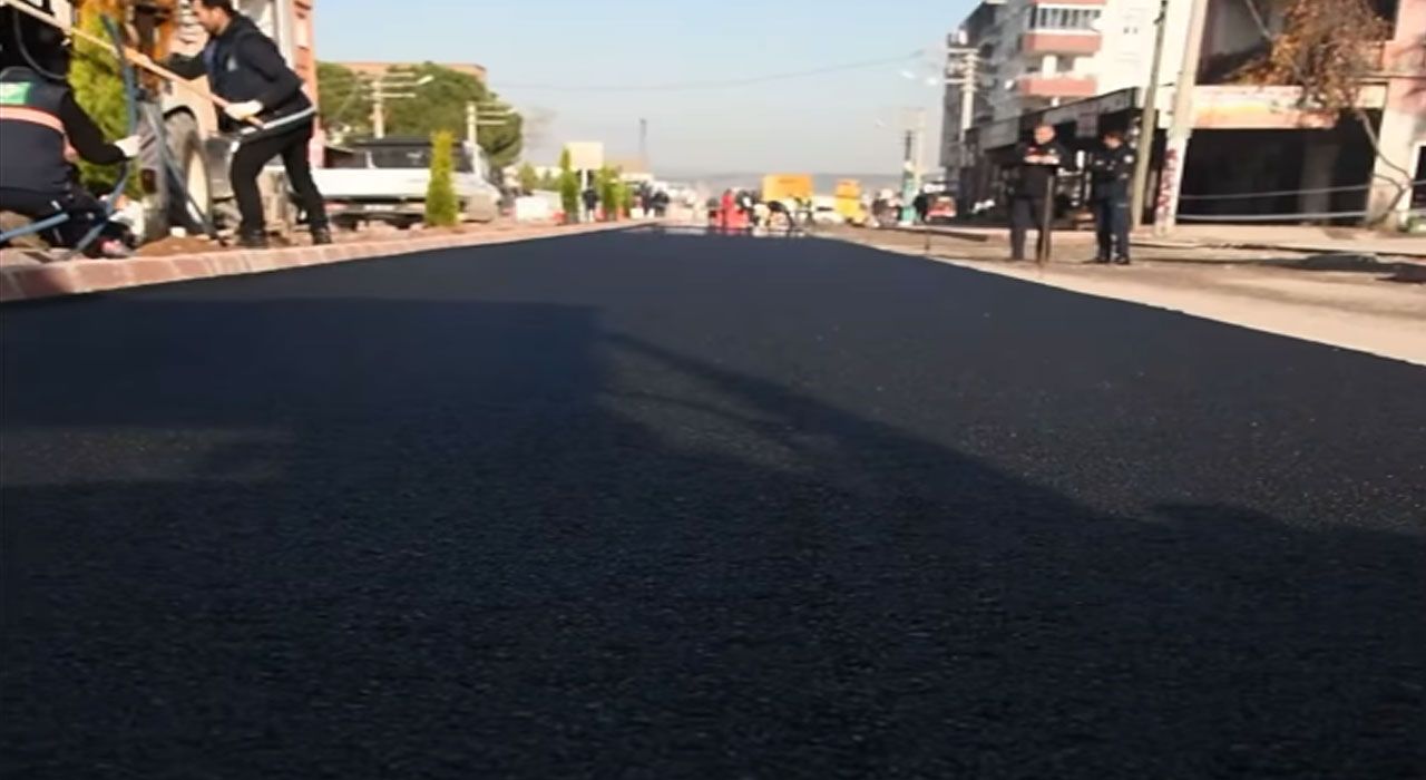 İ. Türkmen Caddesinde Asfalt Çalışması Başladı