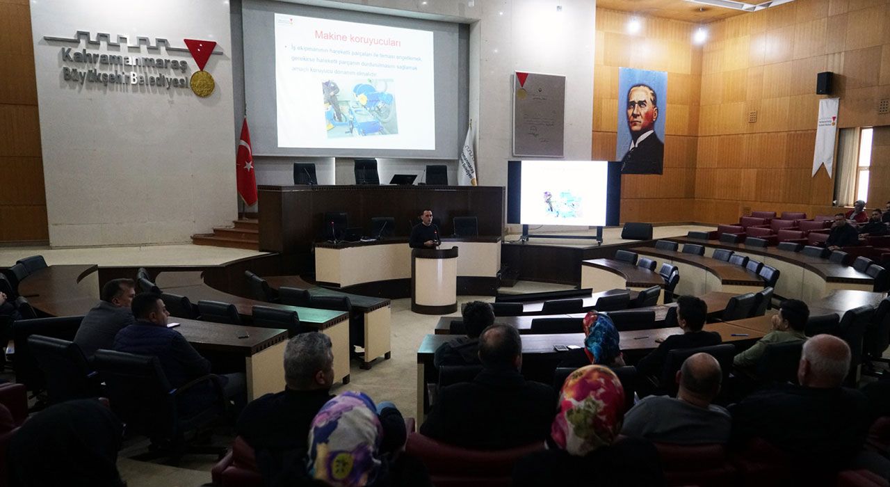 Kahramanmaraş Büyükşehir Belediyesi’nden İş Sağlığı ve Güvenliği Semineri