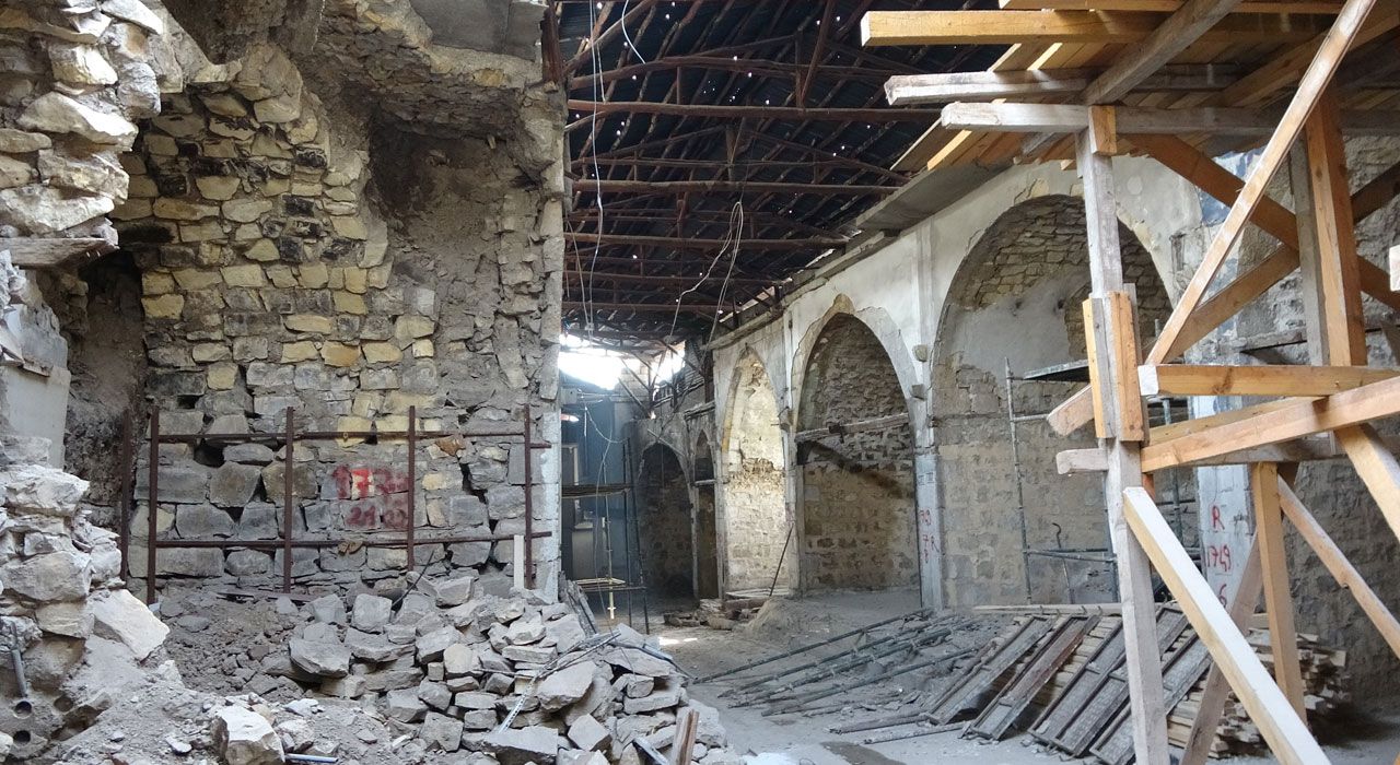 Kahramanmaraş'ın Tarihi Kapalı Çarşısı Yeniden İnşa Ediliyor
