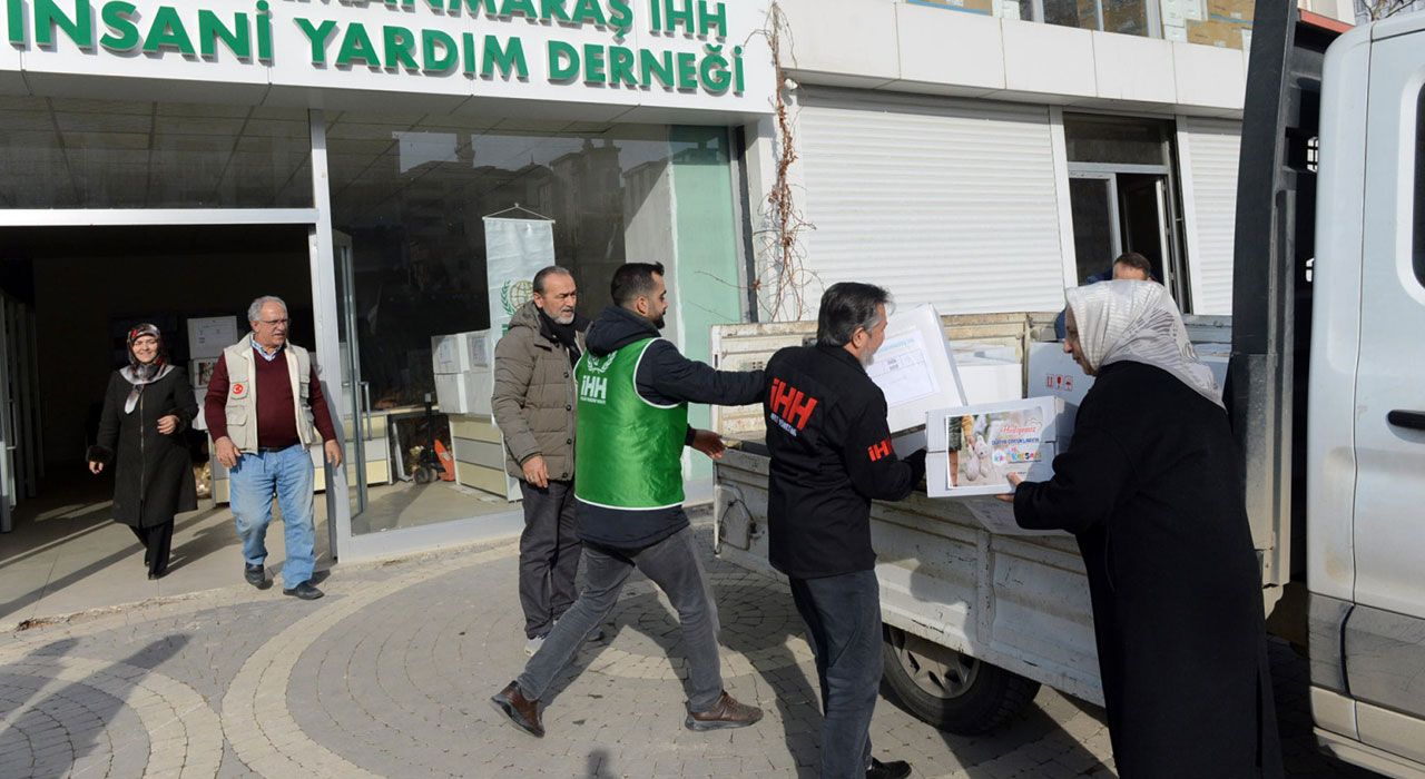 Kahramanmaraşlı Çocuklardan Savaş Mağduru Akranlarına Destek