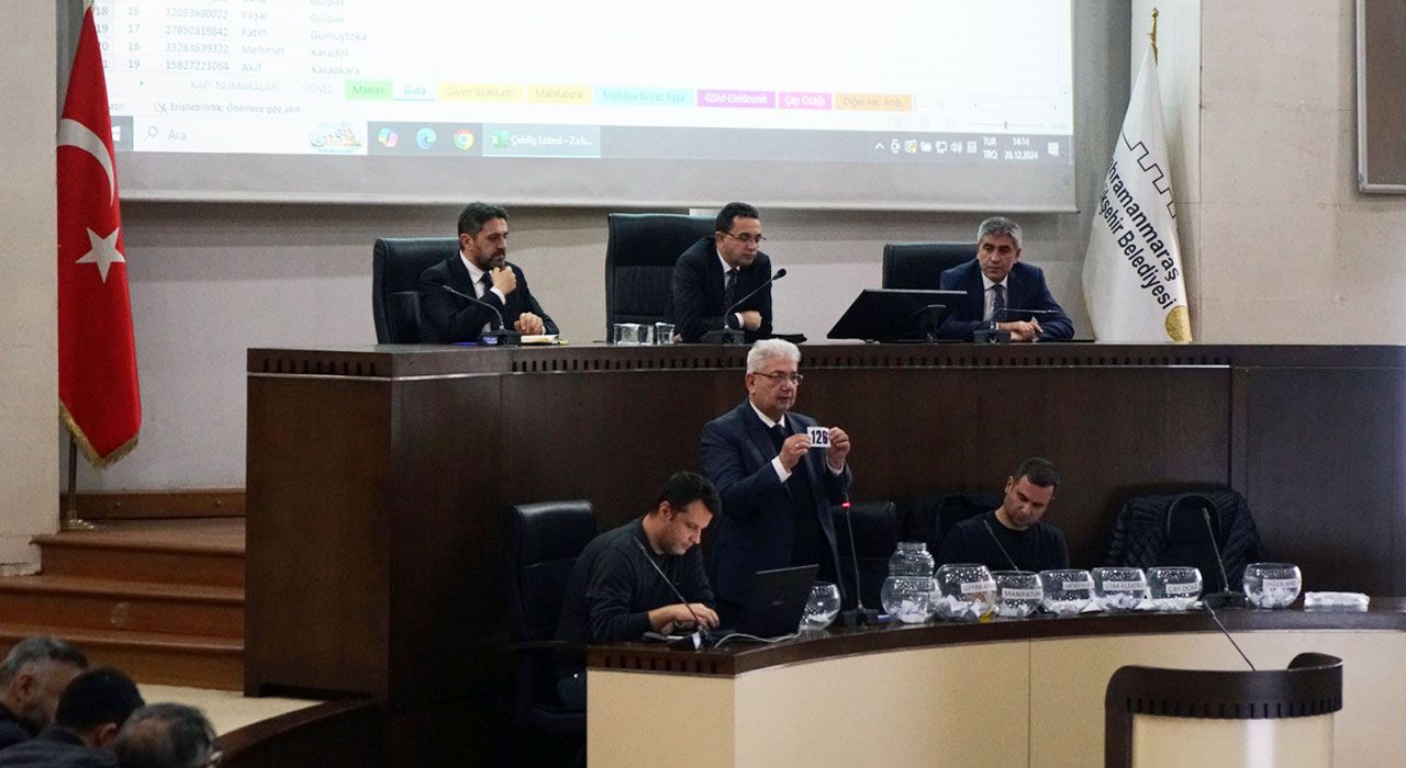 Kahramanmaraş'ta Geçici Çarşı Teslim Süreci Başladı