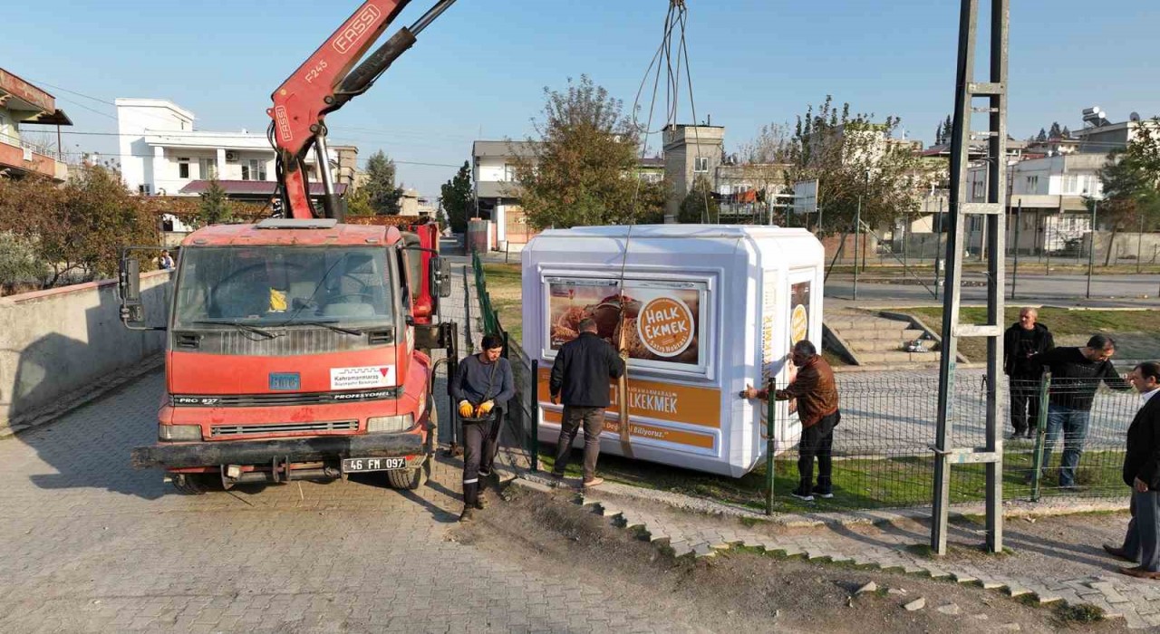 Kahramanmaraşta halk ekmek satış noktaları artıyor