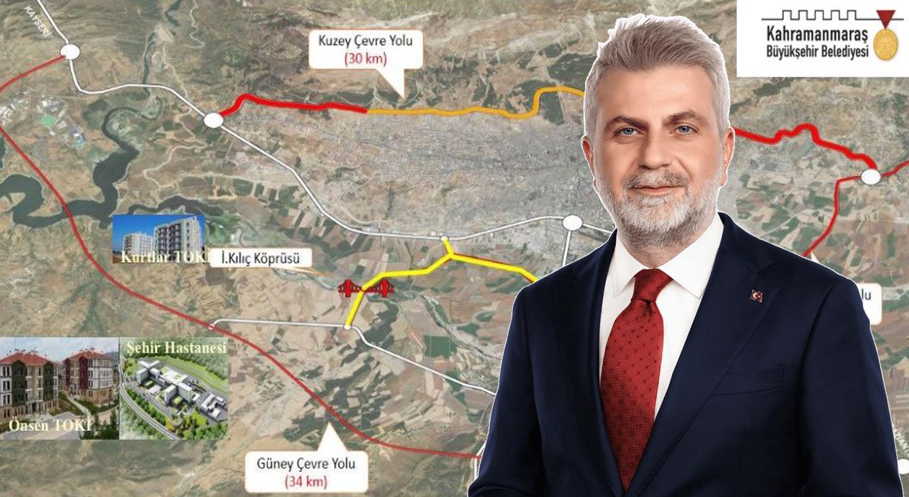 Kahramanmaraş’ta Kuzey ve Güney Çevre Yolu Projeleri Hayata Geçiyor