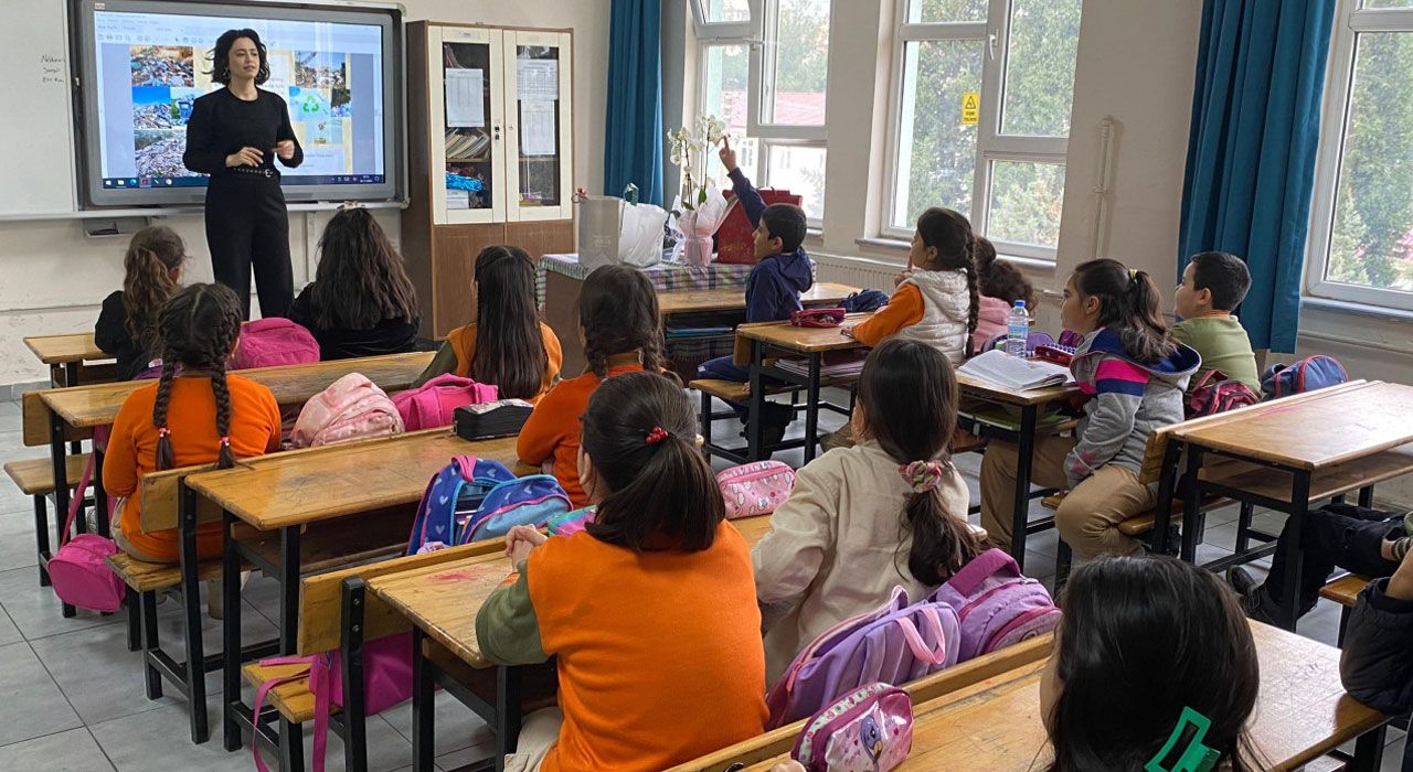 Kahramanmaraş’ta Öğrencilere “Sıfır Atık” Eğitimi