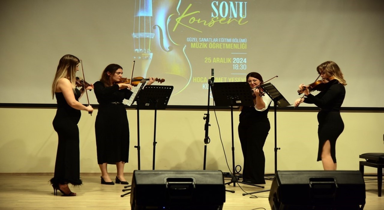 Kastamonu Üniversitesinde yarıyıl konseri