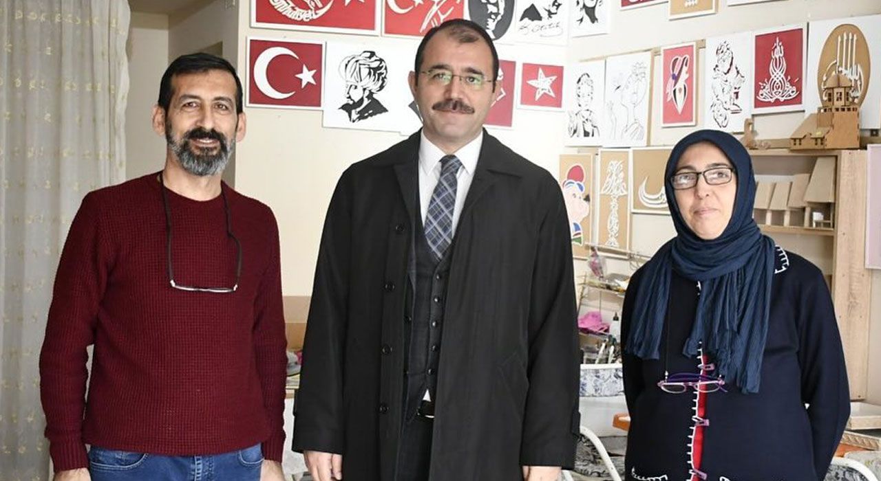 Kaymakam Dolu’dan Sanat Atölyelerine Ziyaret