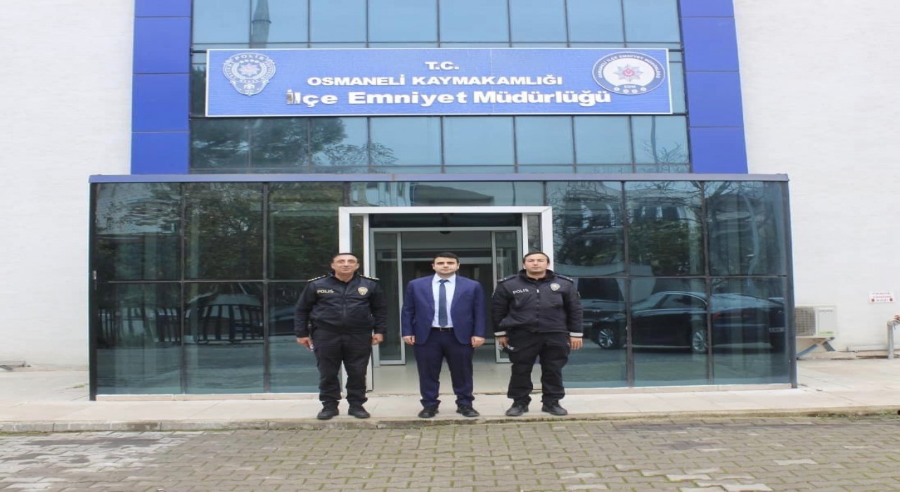 Kaymakam Kılıçtan iki emniyet birimine ziyaret