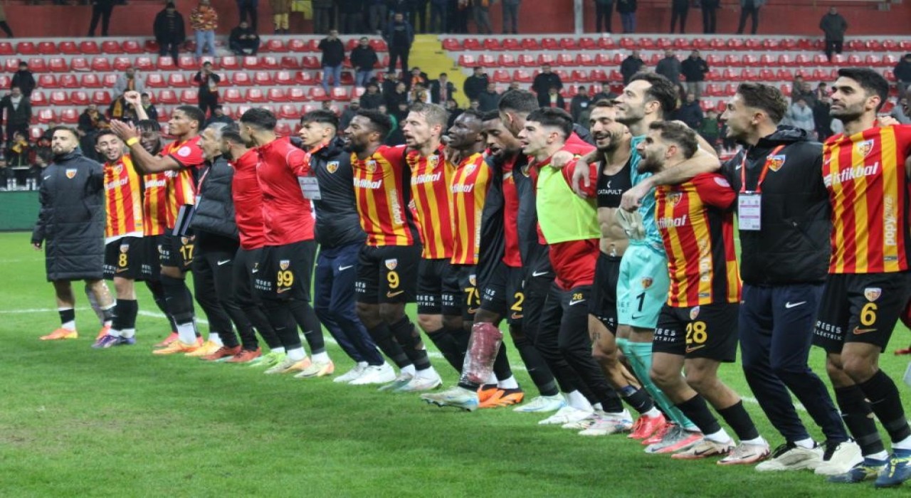 Kayserispor ligdeki 3. galibiyetini aldı