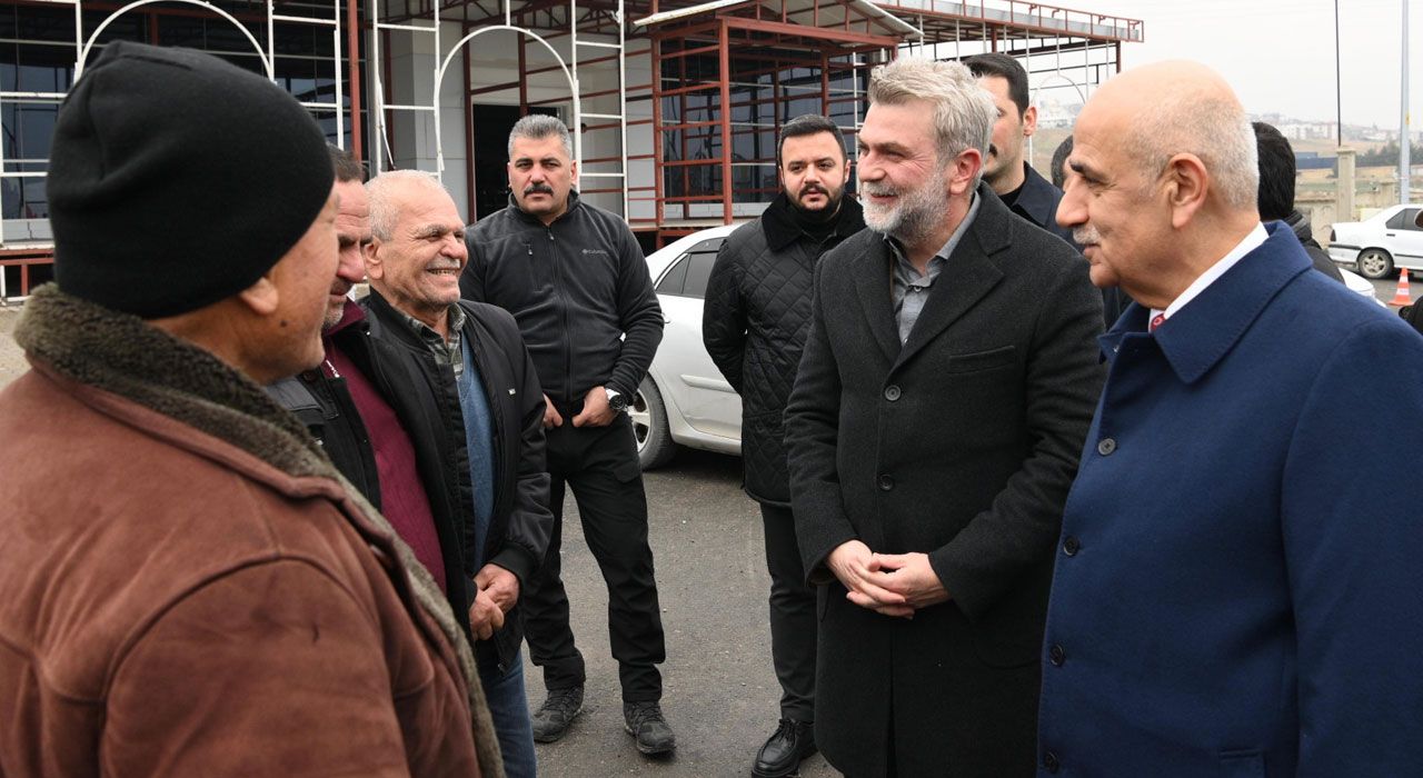 Kirişci ve Başkan Görgel’den Galericiler Sitesi’ne Ziyaret
