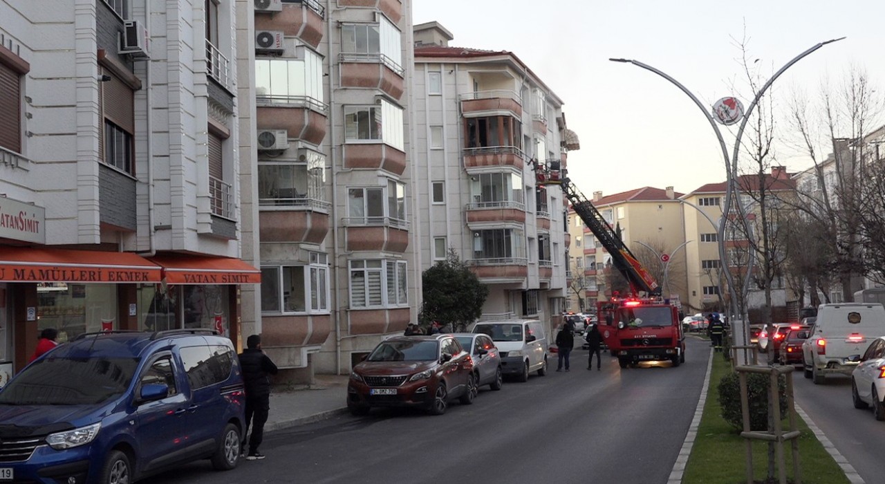 Kırklarelinde yangın paniği