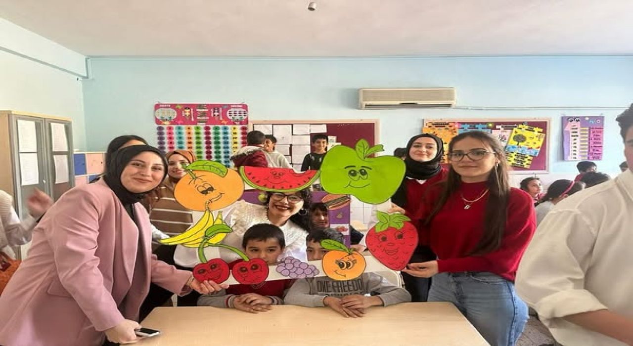 Korkut Ata Üniversitesinden Çocuklara Sağlıklı Beslenme Eğitimi