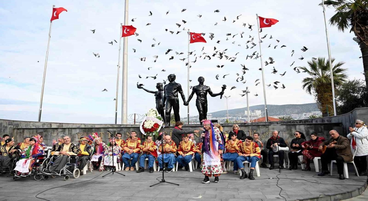 Kuşadasında ‘3 Aralık Dünya Engelliler Günü kutlandı