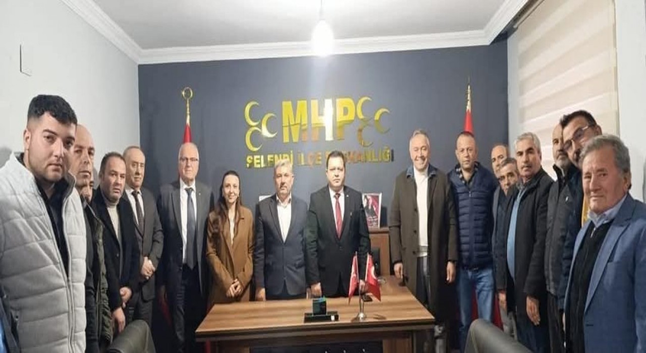 MHP İl Başkanı Tosuner, Selendide partililerle buluştu