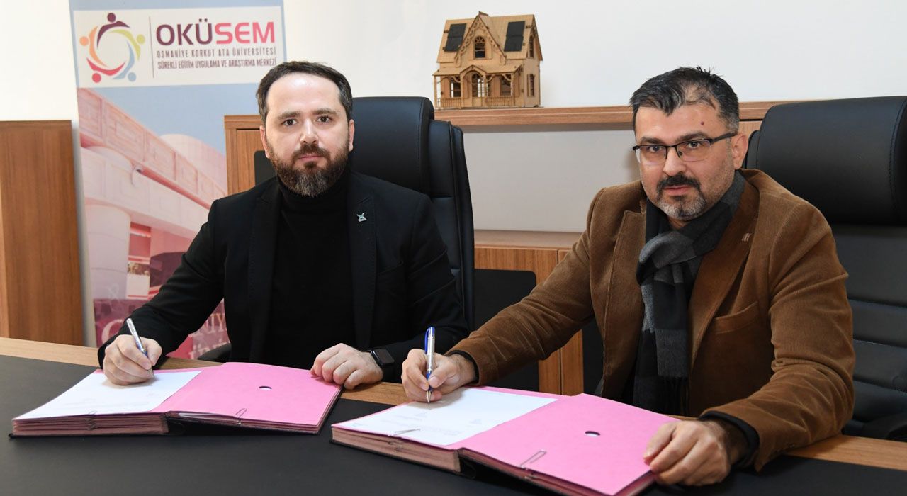 OKÜ ile TÜGVA Arasında İş Birliği Protokolü İmzalandı