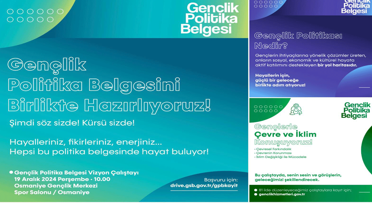 Osmaniye'de Gençlik Vizyonu Şekilleniyor