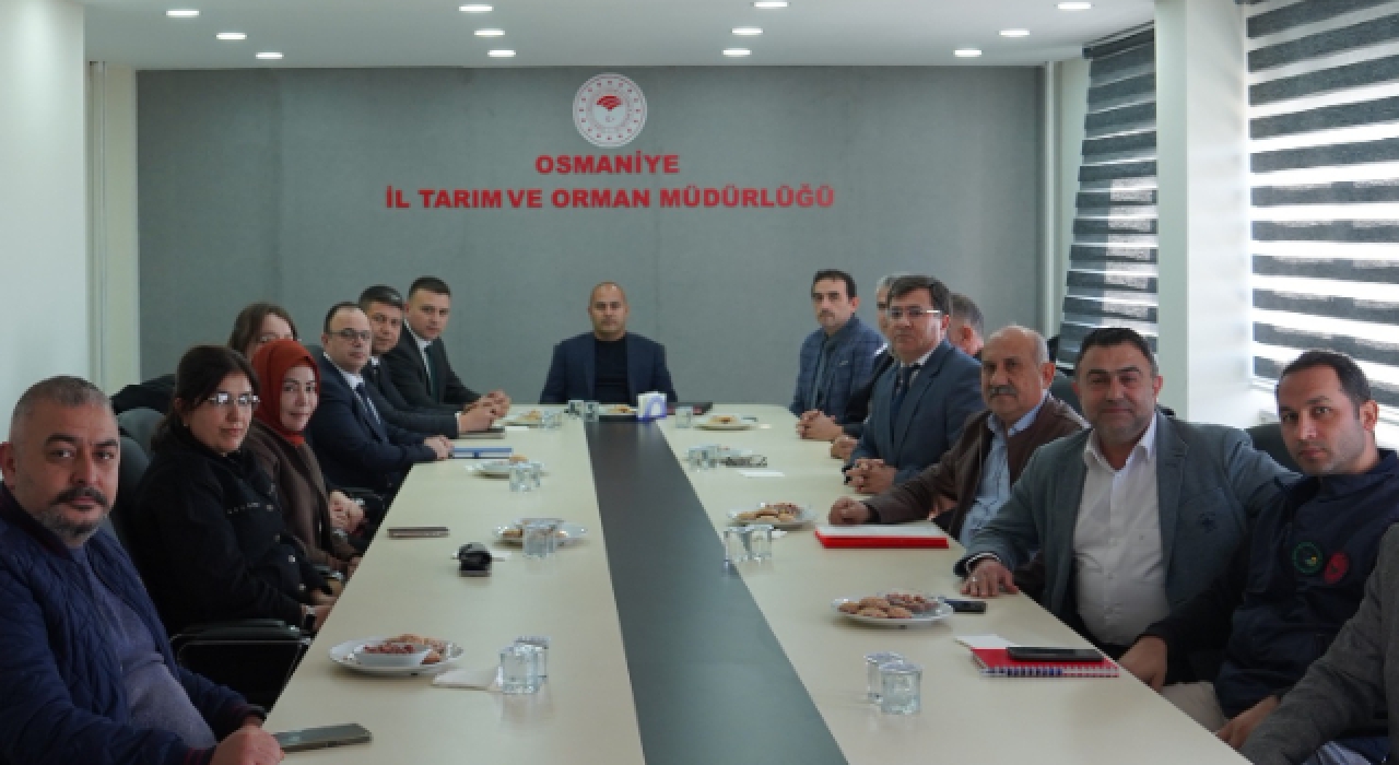 Osmaniye’de Tarımsal Üretimin Geleceği Planlandı