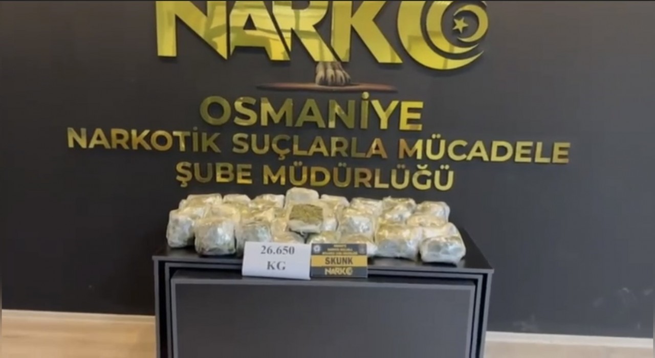 Osmaniyede uyuşturucu operasyonlarında 30 tutuklama