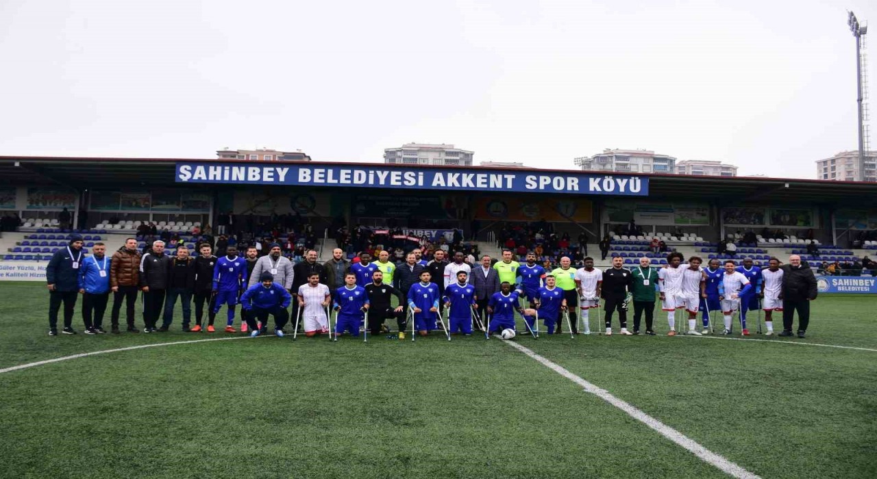 Şahinbey Ampute, Pendik Belediyesini 8-2 mağlup etti