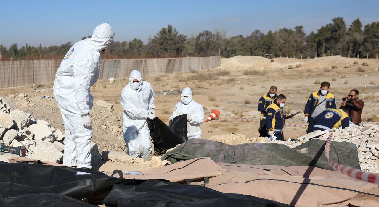 Şam Yakınlarında Toplu Mezarlar Ortaya Çıktı