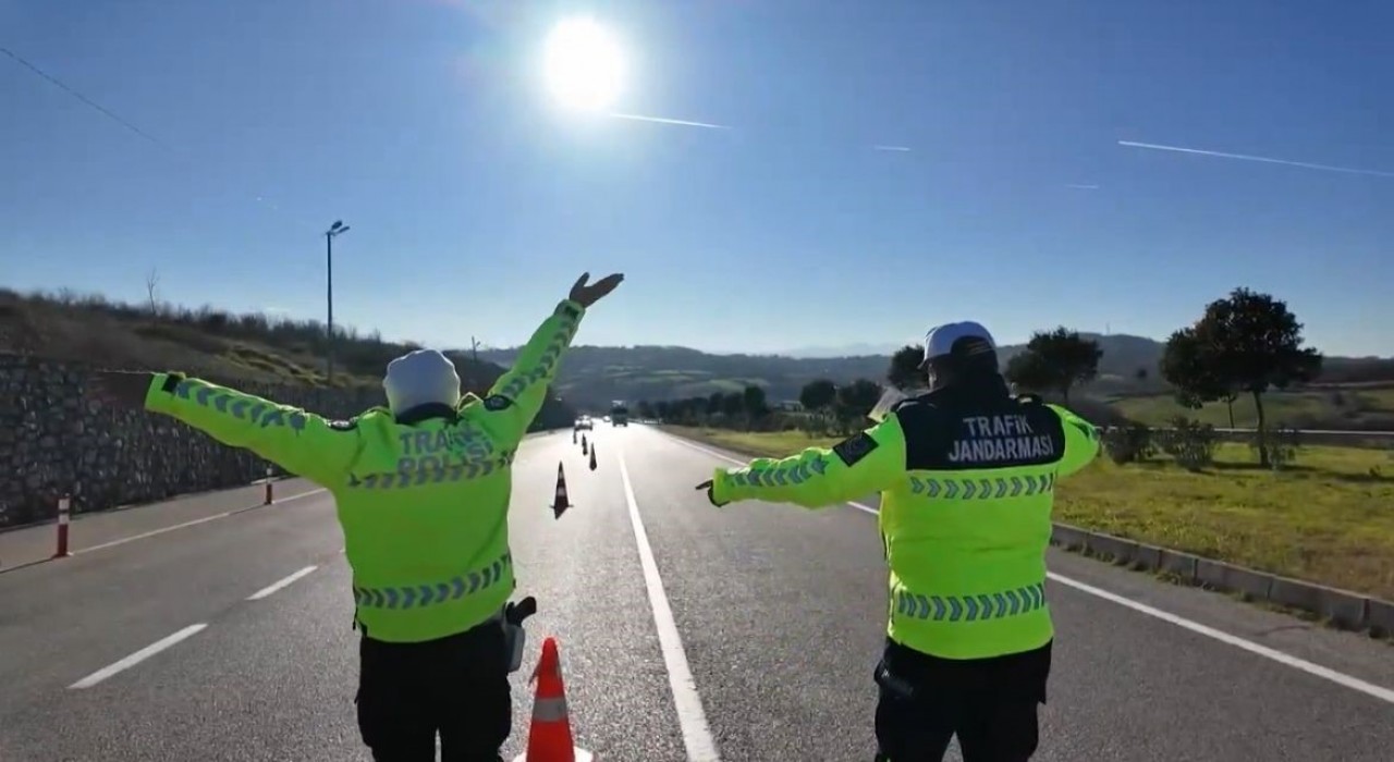 Sinopta polis ve jandarma ekiplerinden ortak denetim
