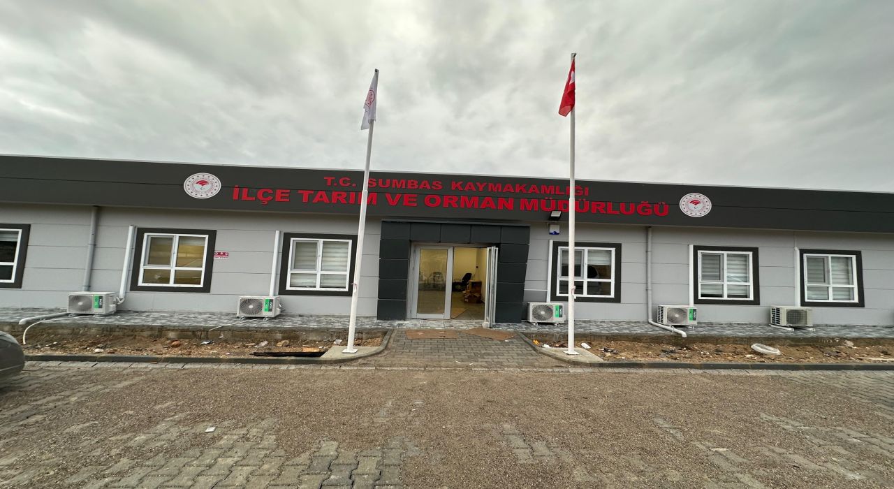 Sumbas'a Depreme Dayanıklı Tarım ve Orman Müdürlüğü Binası