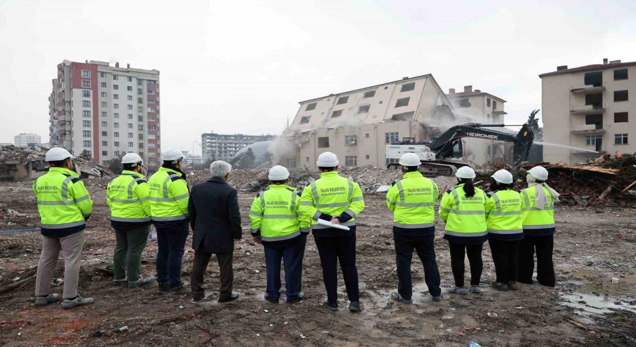 Talasta 27 bin metrekarelik alanda yeni kentsel dönüşüm daha