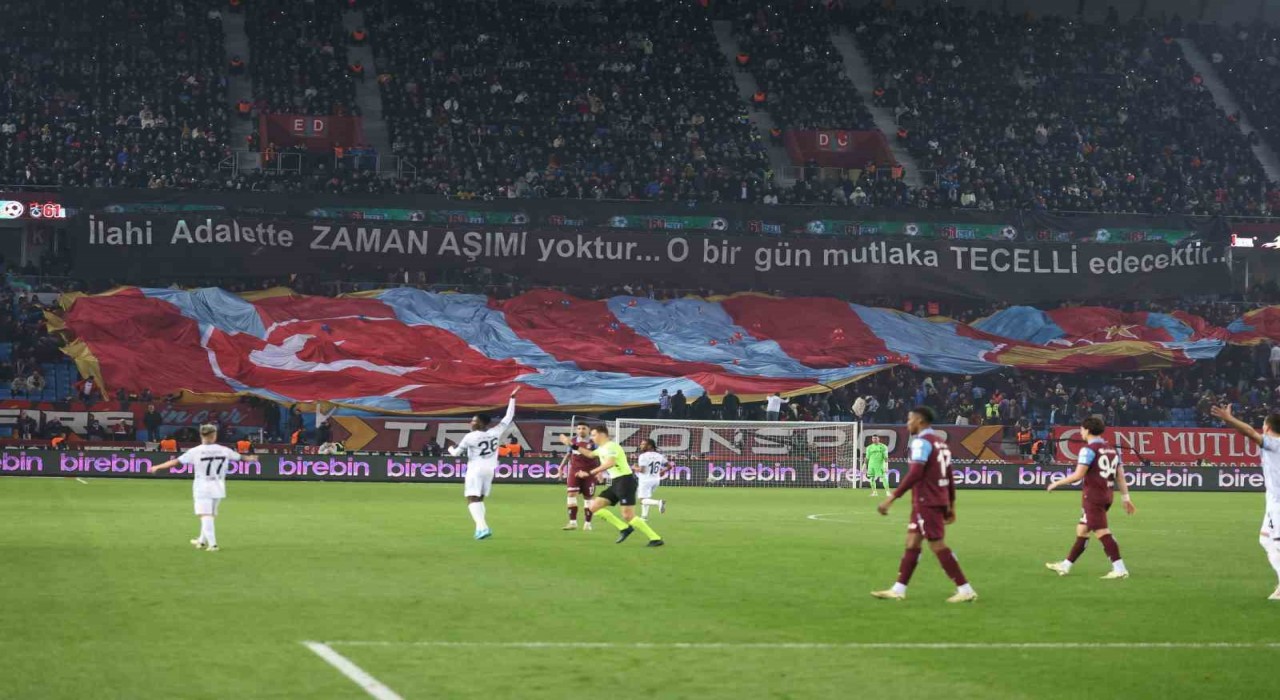 Trendyol Süper Lig: Trabzonspor: 1 - Bodrum FK: 0 (Maç sonucu)