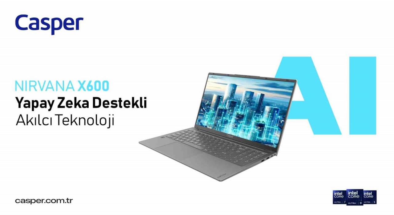 Yapay zekanın gücü Casper Nirvana X700 ve X600de