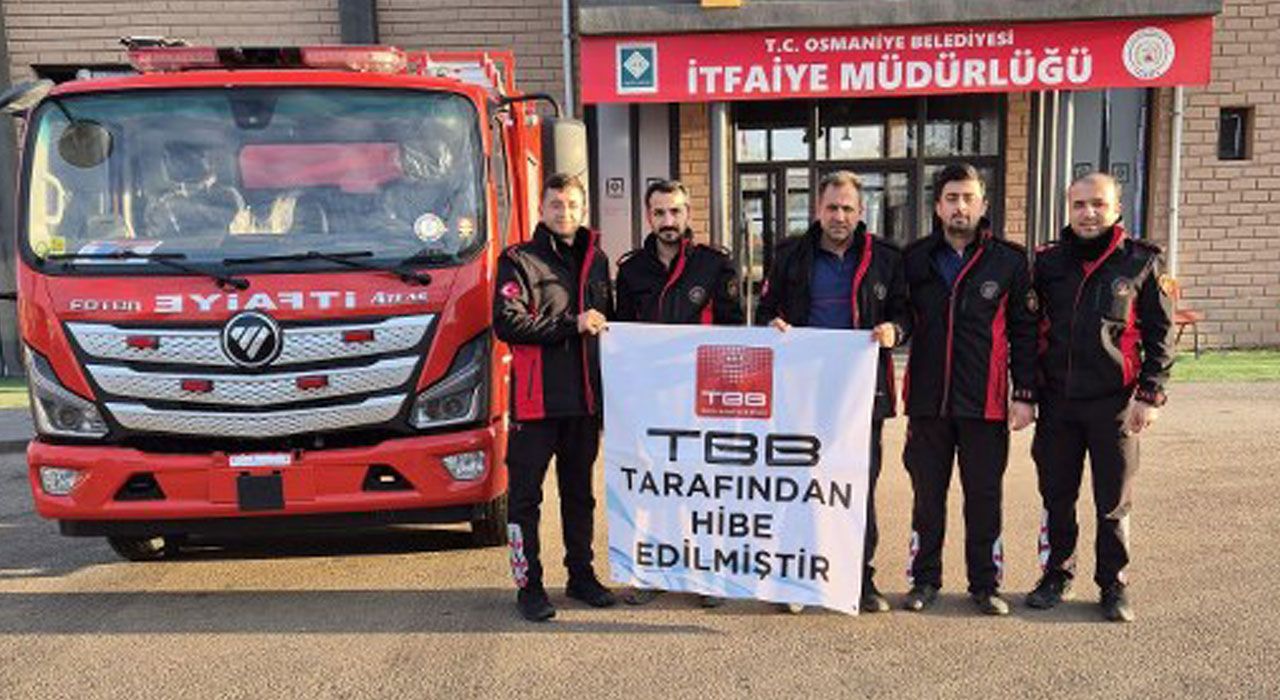 Yeni İtfaiye Aracı Belediye Filosuna Katıldı
