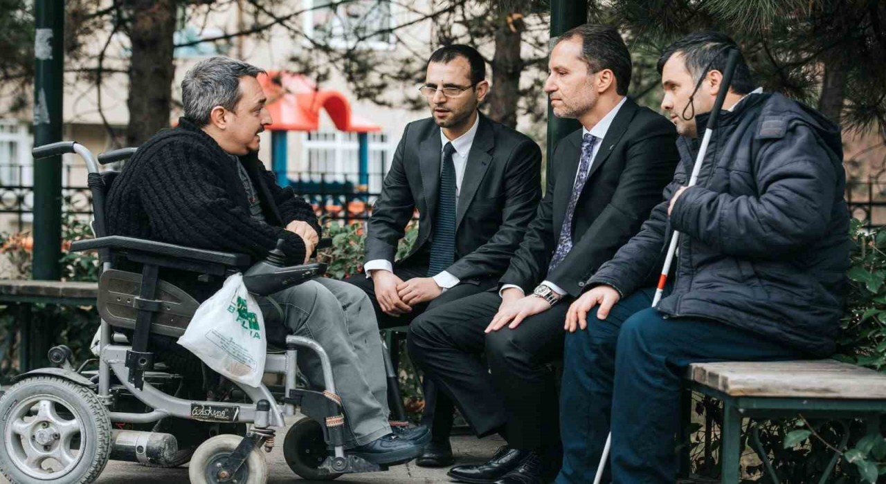 Yeniden Refah lideri Erbakanın 3 Aralık Engelliler Günü mesajı