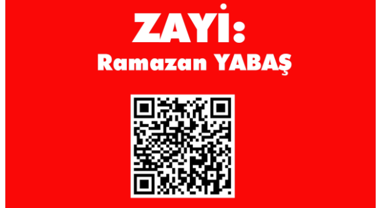 Zayi: Ramazan YABAŞ