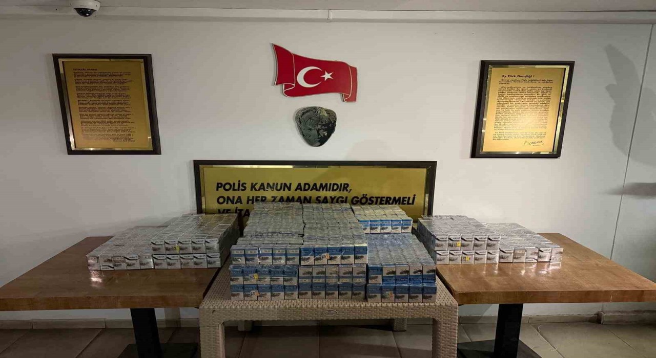 Ağrıda 9 bin 675 paket kaçak sigara ele geçirildi