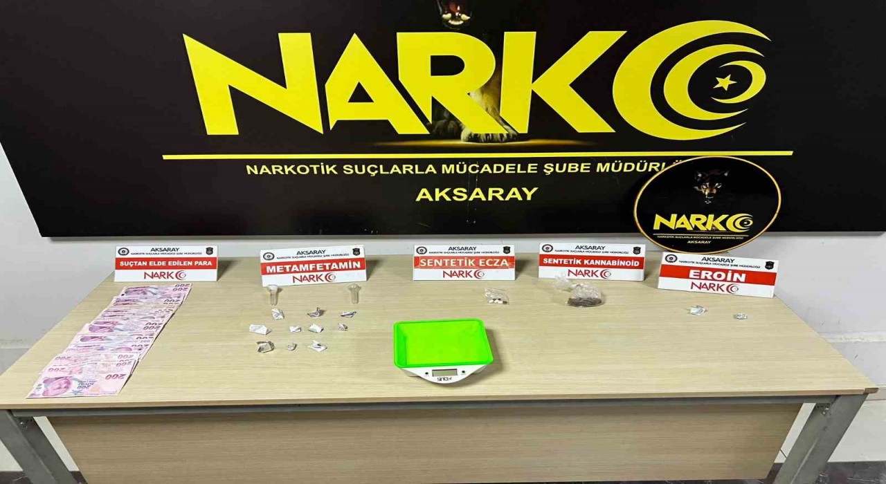 Aksarayda uyuşturucu tacirlerine operasyon: 50 gözaltı