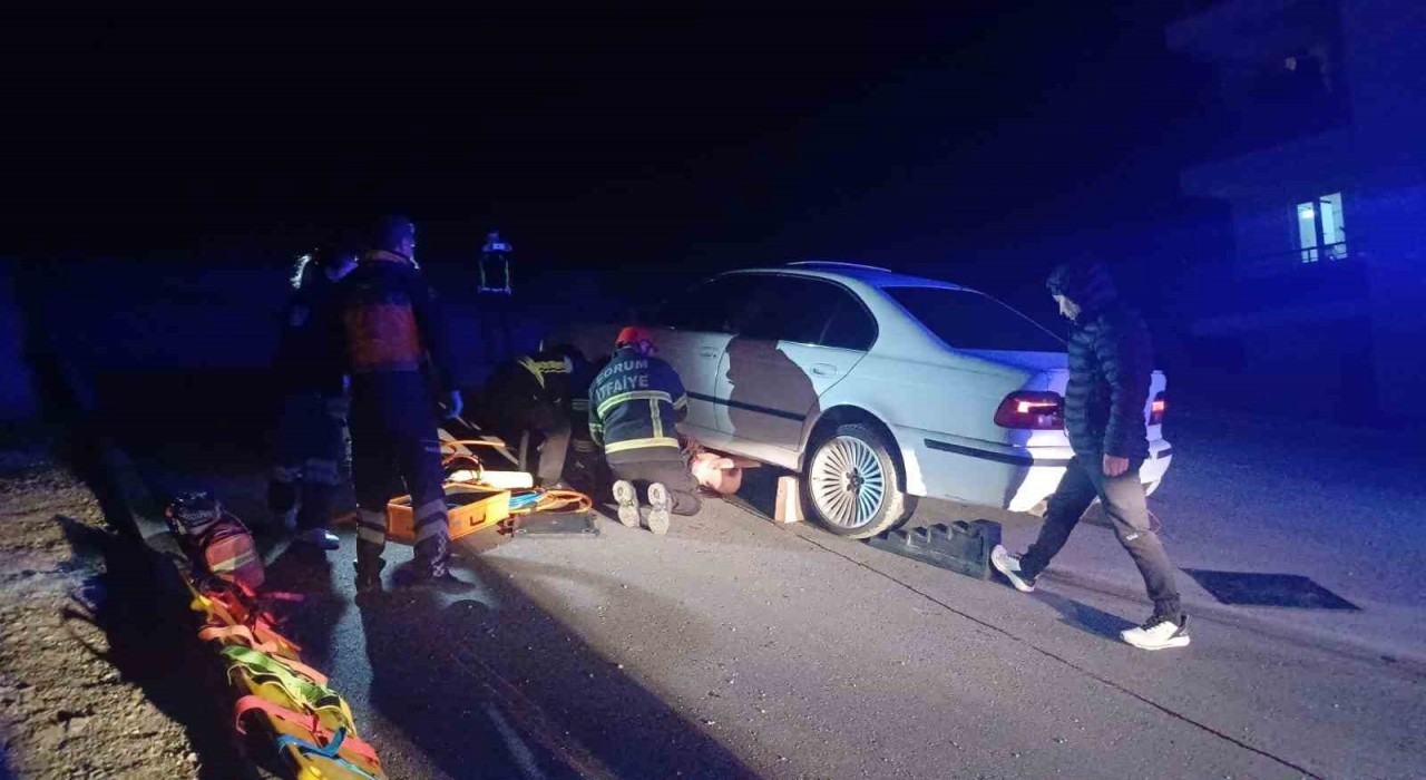 Alkollü otomobil sürücüsünün çarptığı motosikletli genç hayatını kaybetti